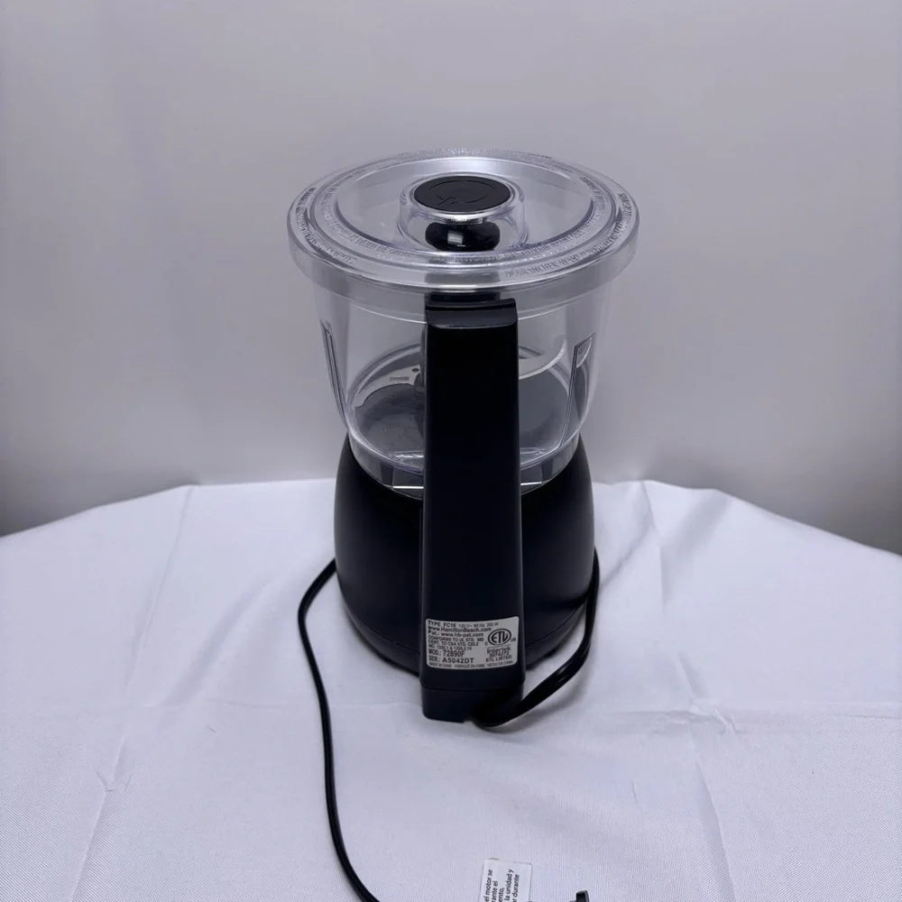 Hamilton Beach Stack & Press Two Speed Food Chopper Model 72890F - Picture 6 of 8